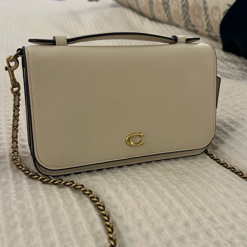 Coach Bea Leather Crossbody Bag - Picture 9 of 13